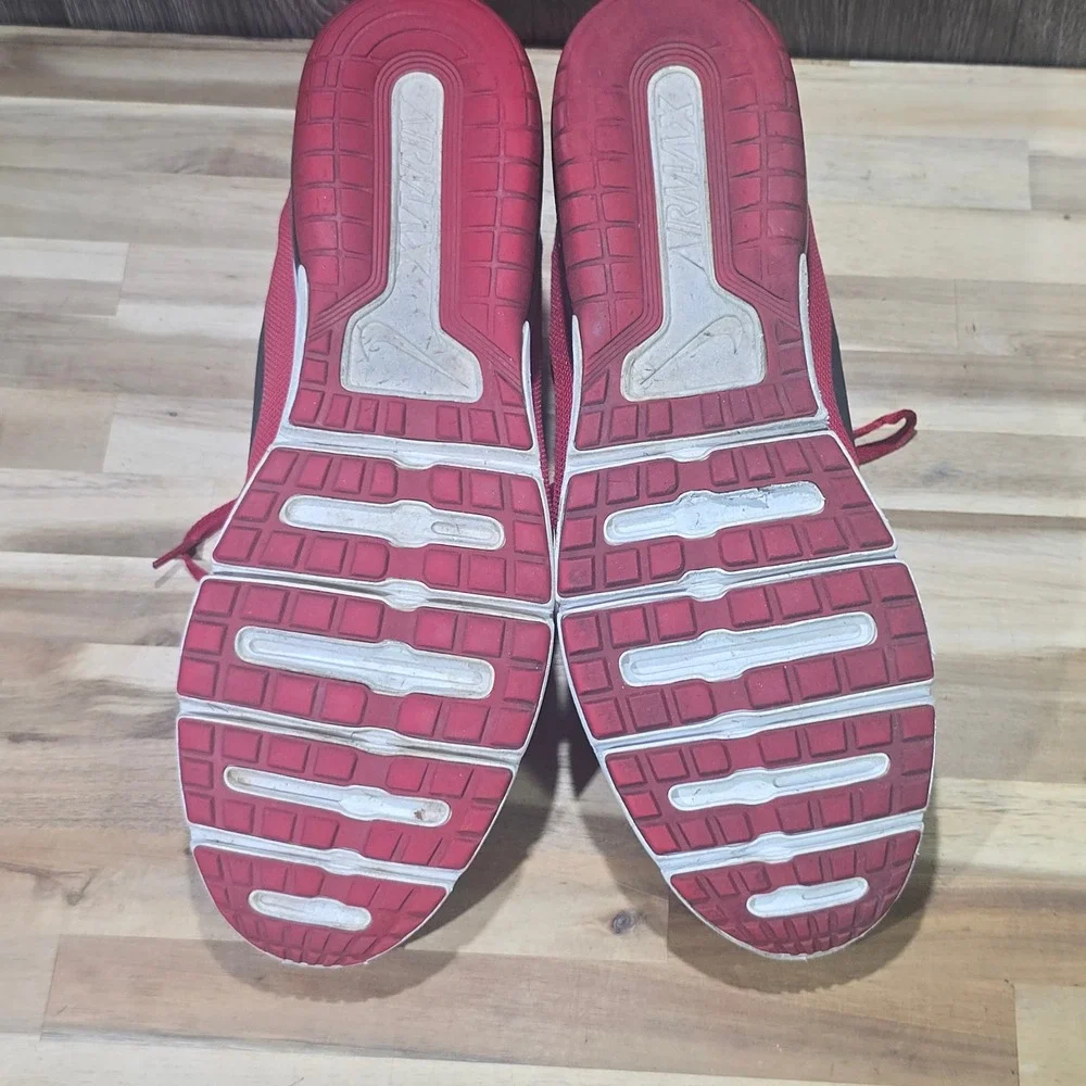 Nike Air Max Sequent University Red Black Running Shoes‎ Mens 13